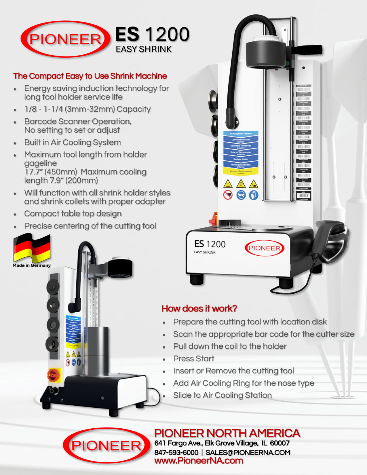 Pioneer ES Shrink Machine