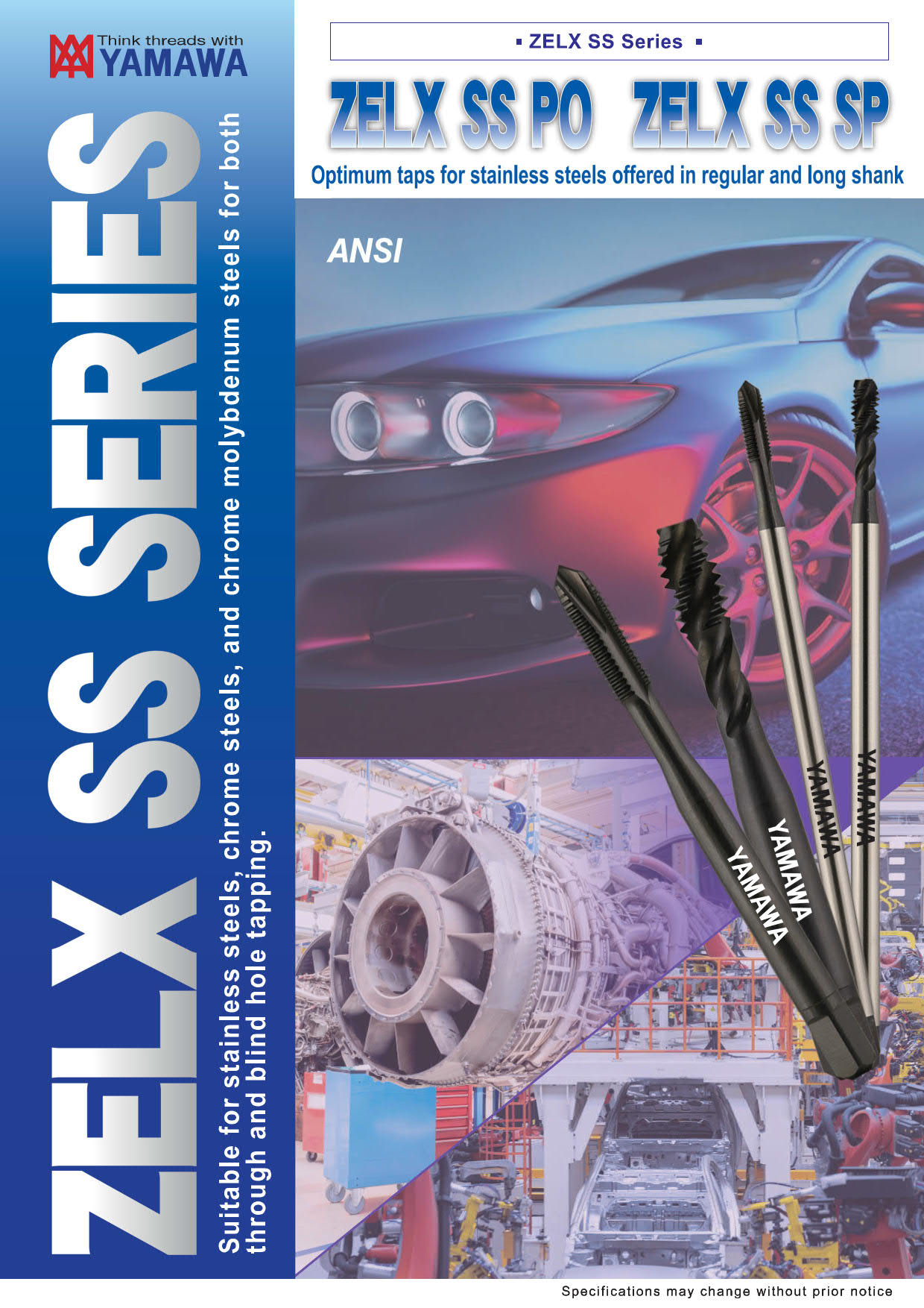 Yamawa Zelx SS Taps