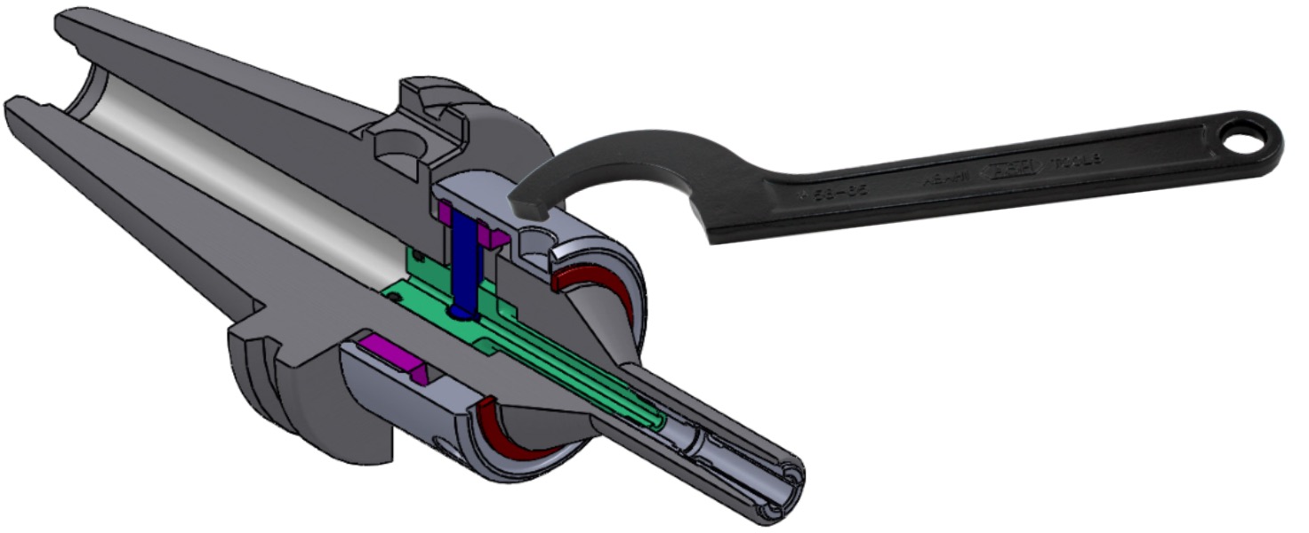 VX Collet Chuck function